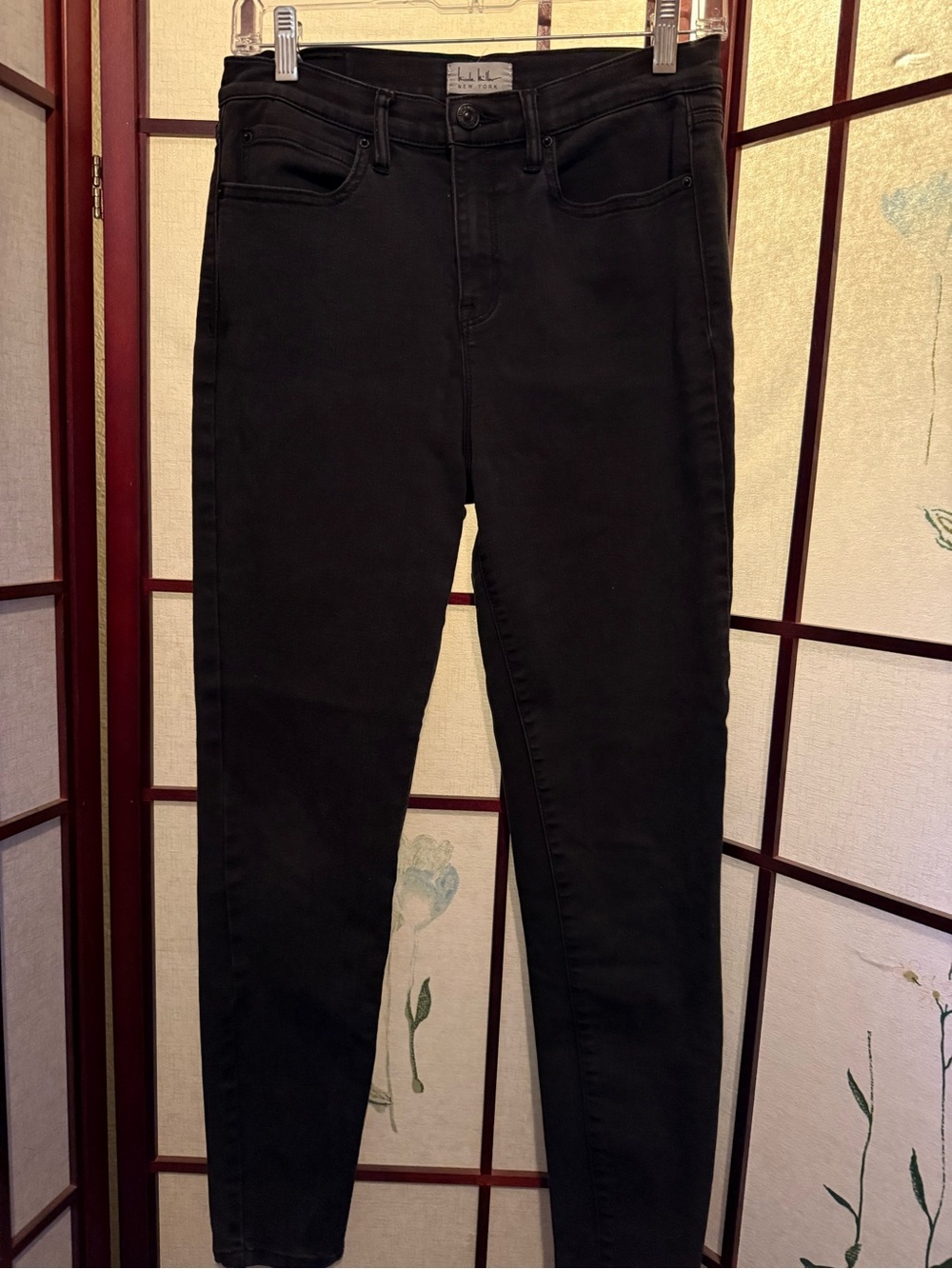 Nicole Miller Women's Black Skinny Jeans